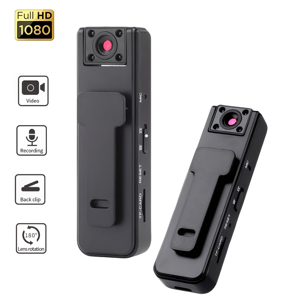 Mini Kamera mit Clip, tragbar, für Videoaufnahmen