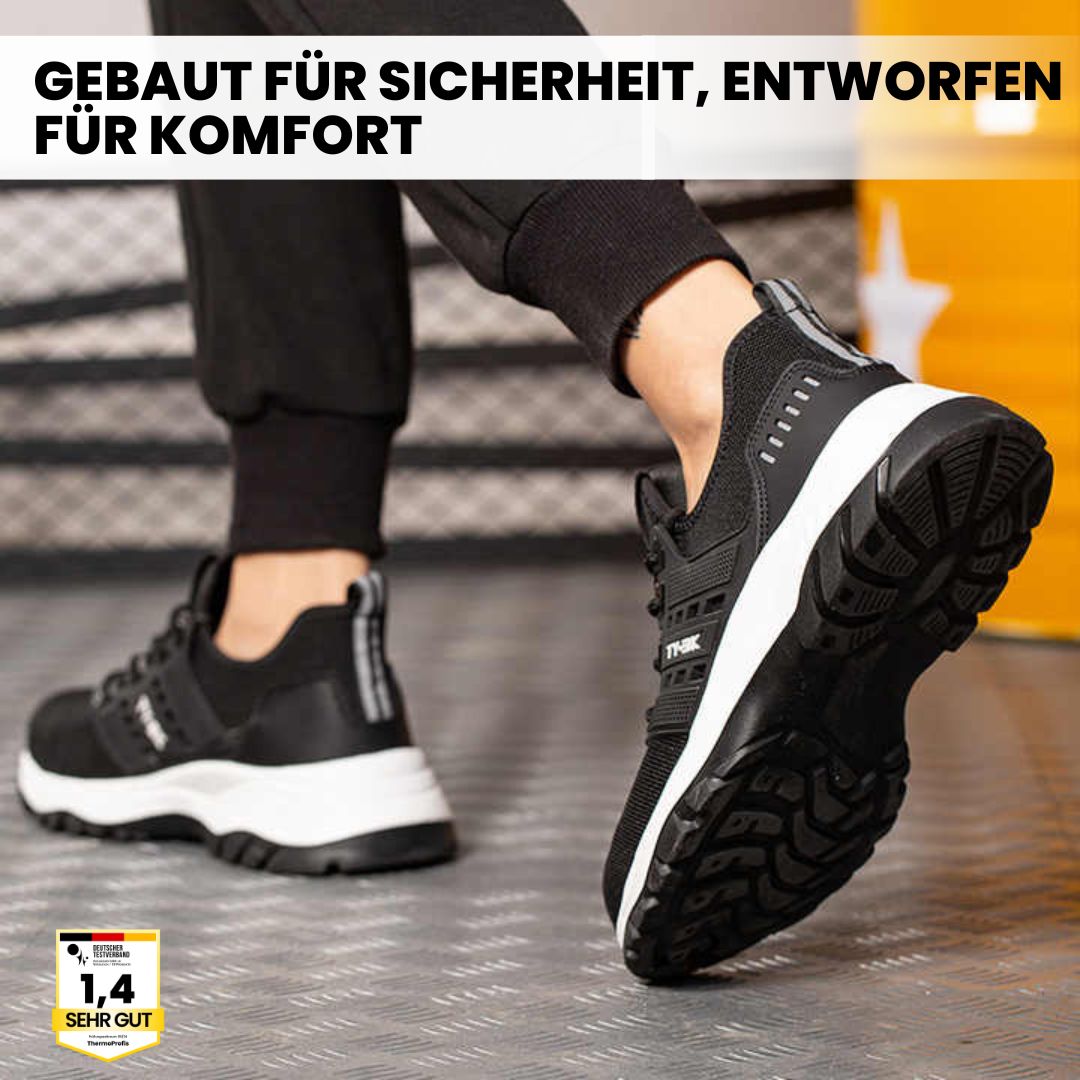 OrthoSafe - ergonomischer und schmerzlindernder Sicherheitsschuh - Zertifiziert nach EN ISO 20345