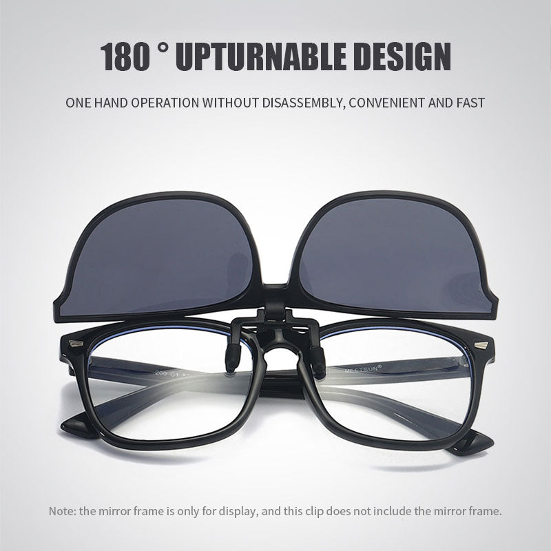 Loopstep | Neue polarisierte Clip-on-Klappsonnenbrille