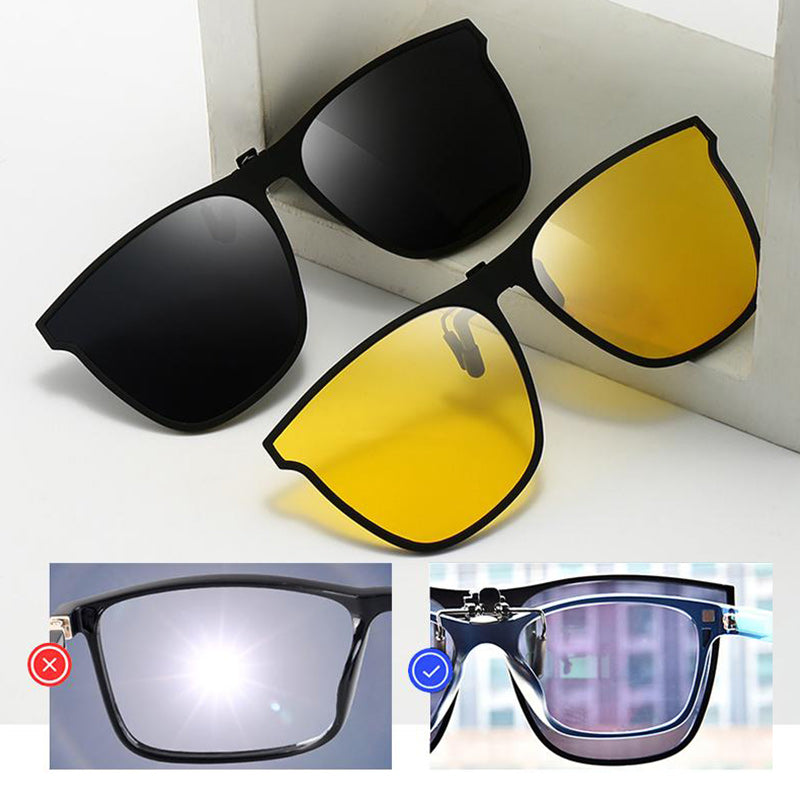 Loopstep | Neue polarisierte Clip-on-Klappsonnenbrille