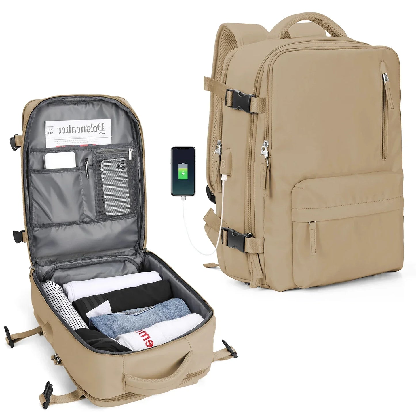 Loopstep | Großer Kapazität Geschäftsreise-Rucksack