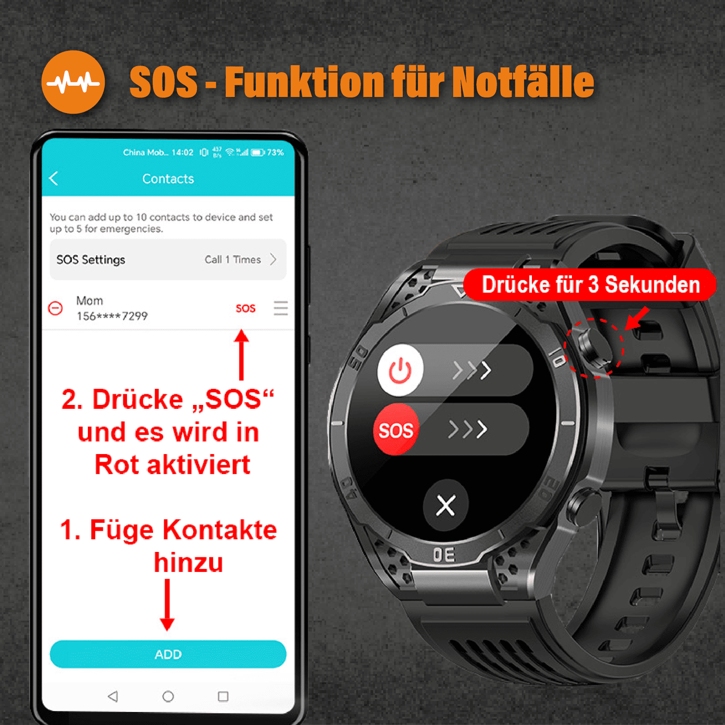Apollo Zubehör Packet + Gratis Smartwatch