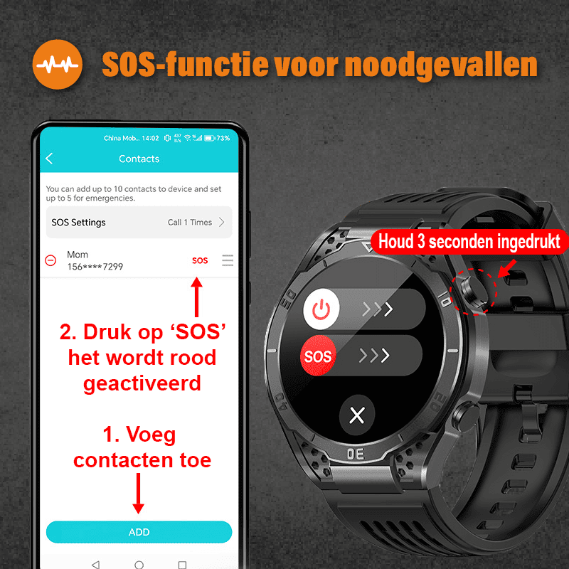 Apollo met Gratis Smartwatch