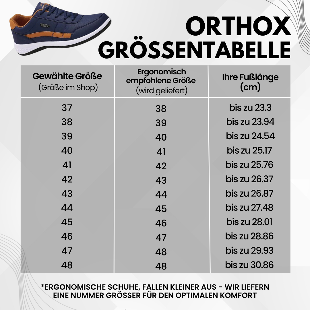 OrthoX - ergonomische schmerzlindernde Komfortschuhe für Schwangerschaft & Nachgeburt