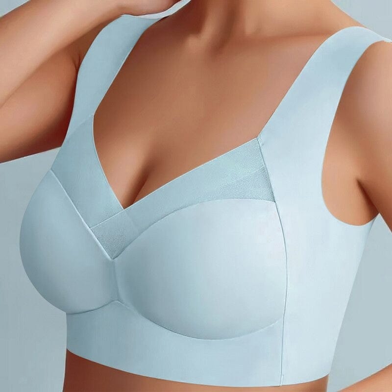 BH ohne Bügel | Nahtloser Komfort BH | Sanfter Push Up Halt | Komfina