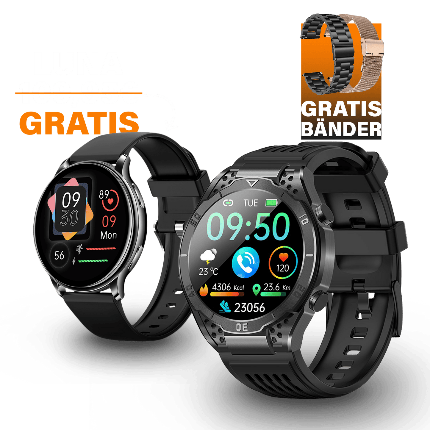 Apollo + Gratis Luna Smartwatch