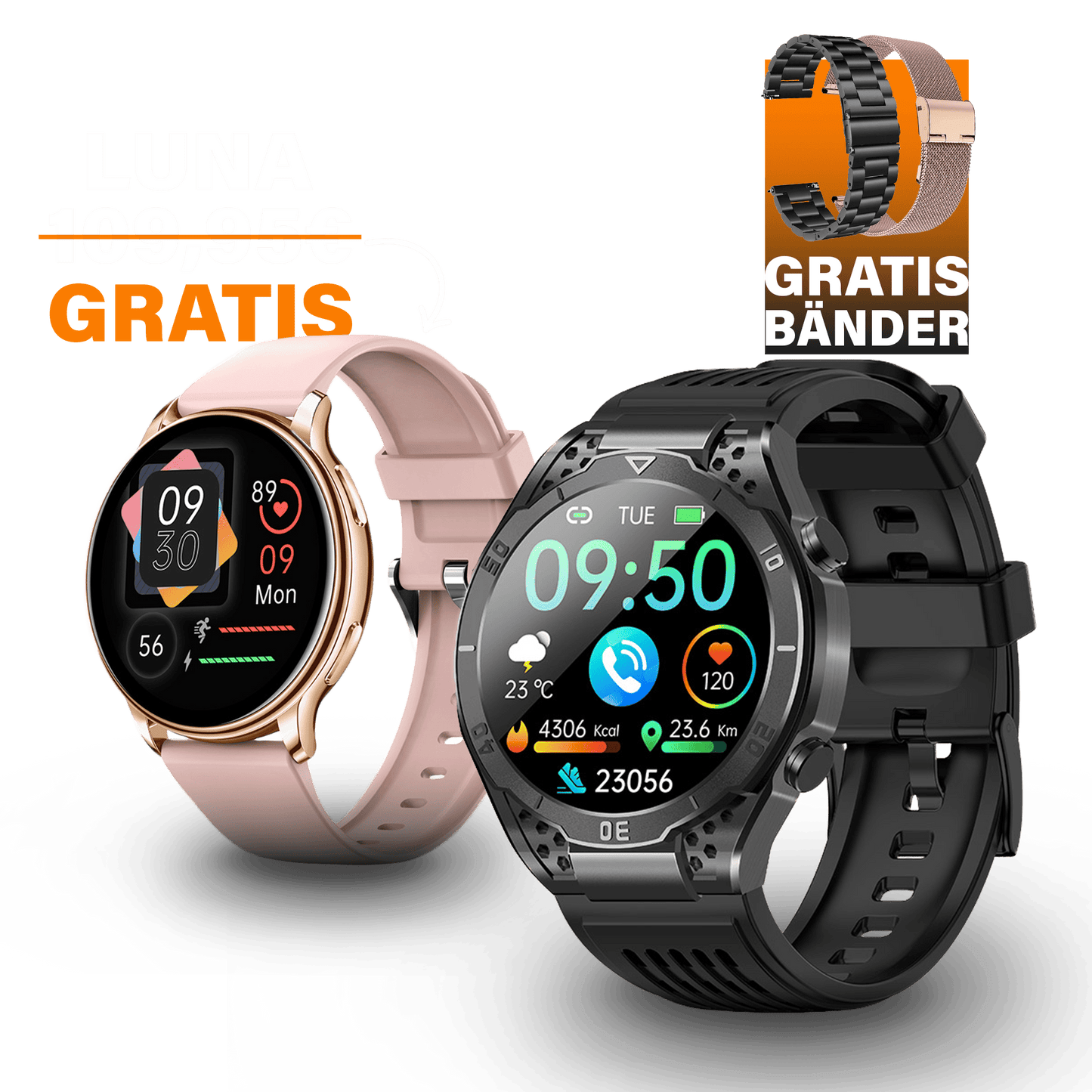 Apollo + Gratis Luna Smartwatch