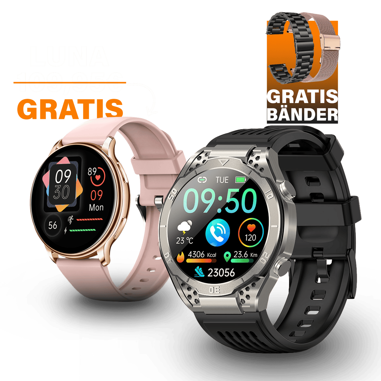 Apollo + Gratis Luna Smartwatch