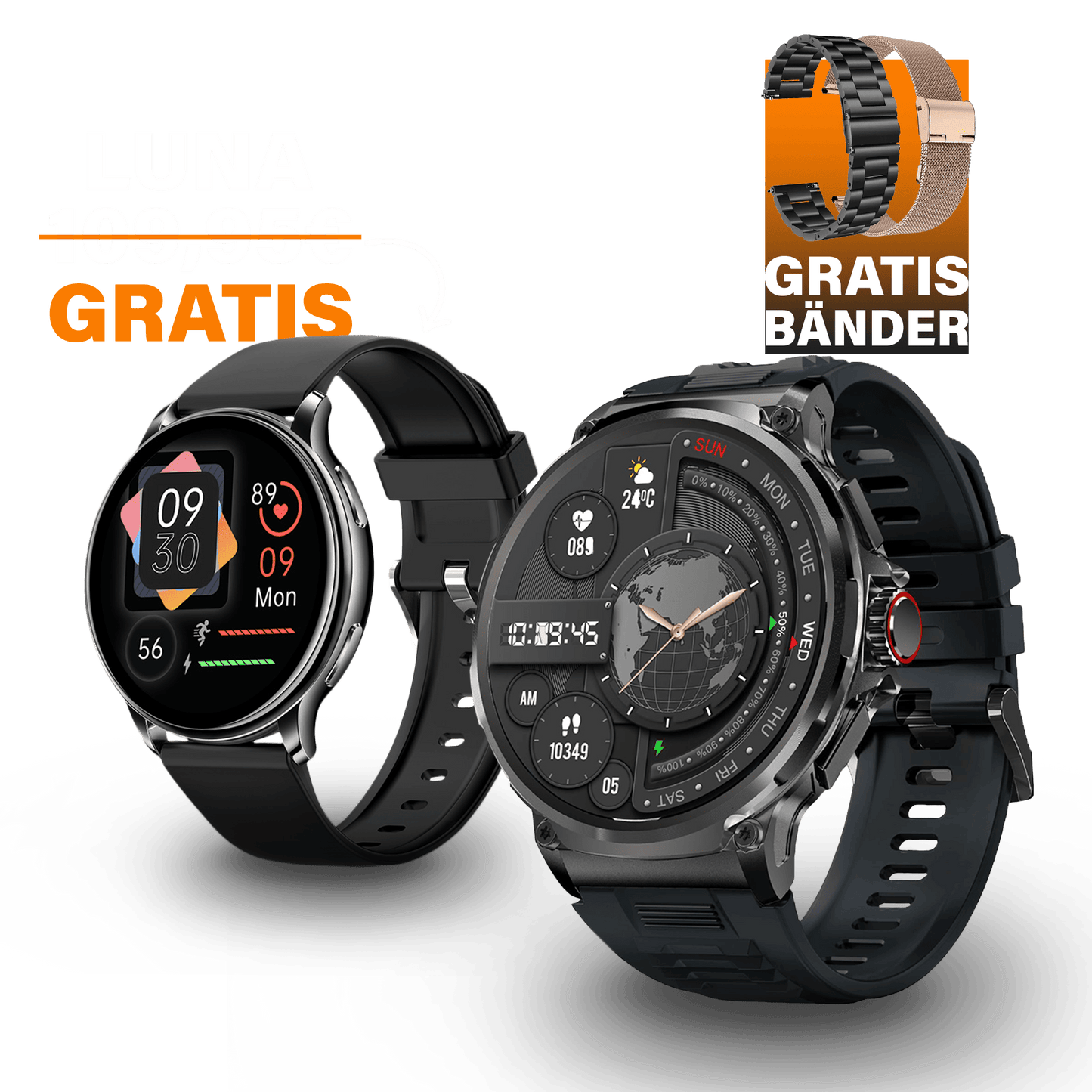 Zeus + Gratis Luna Smartwatch