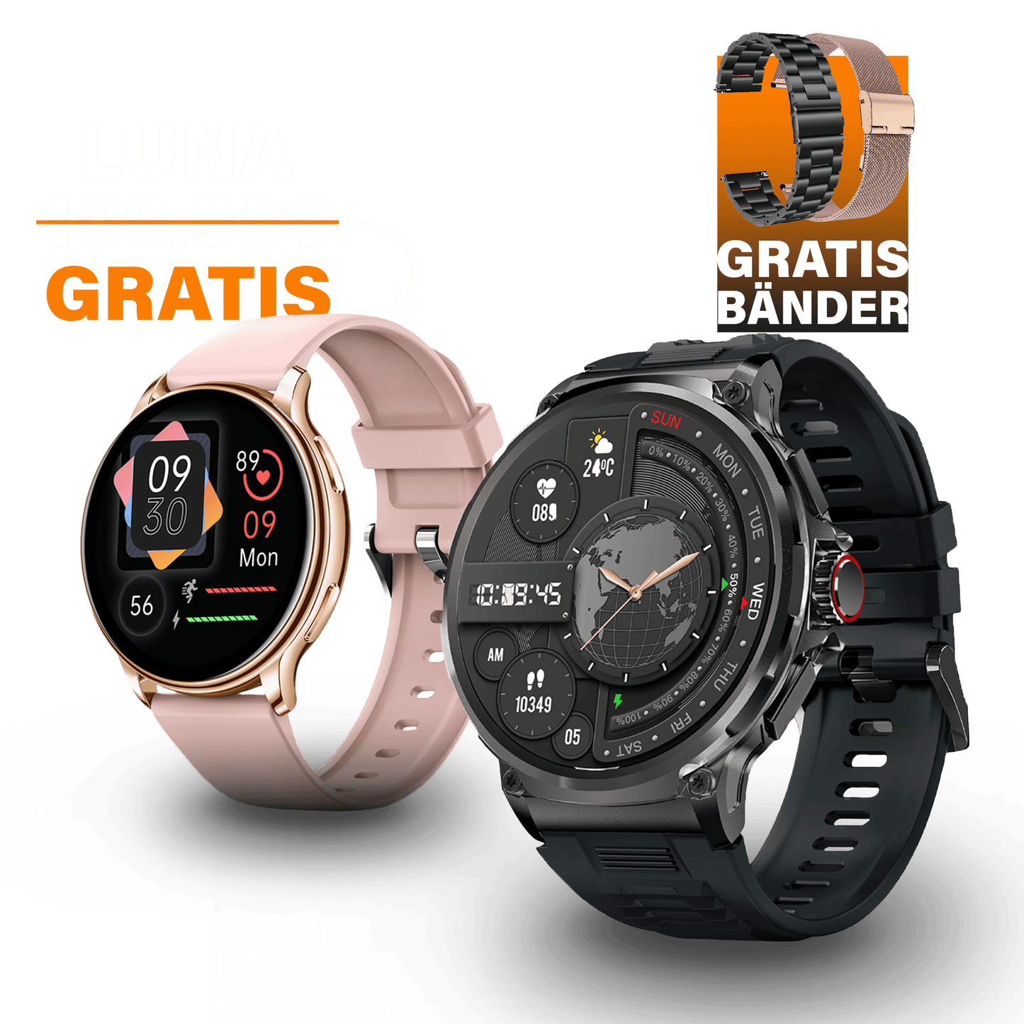 Zeus + Gratis Luna Smartwatch