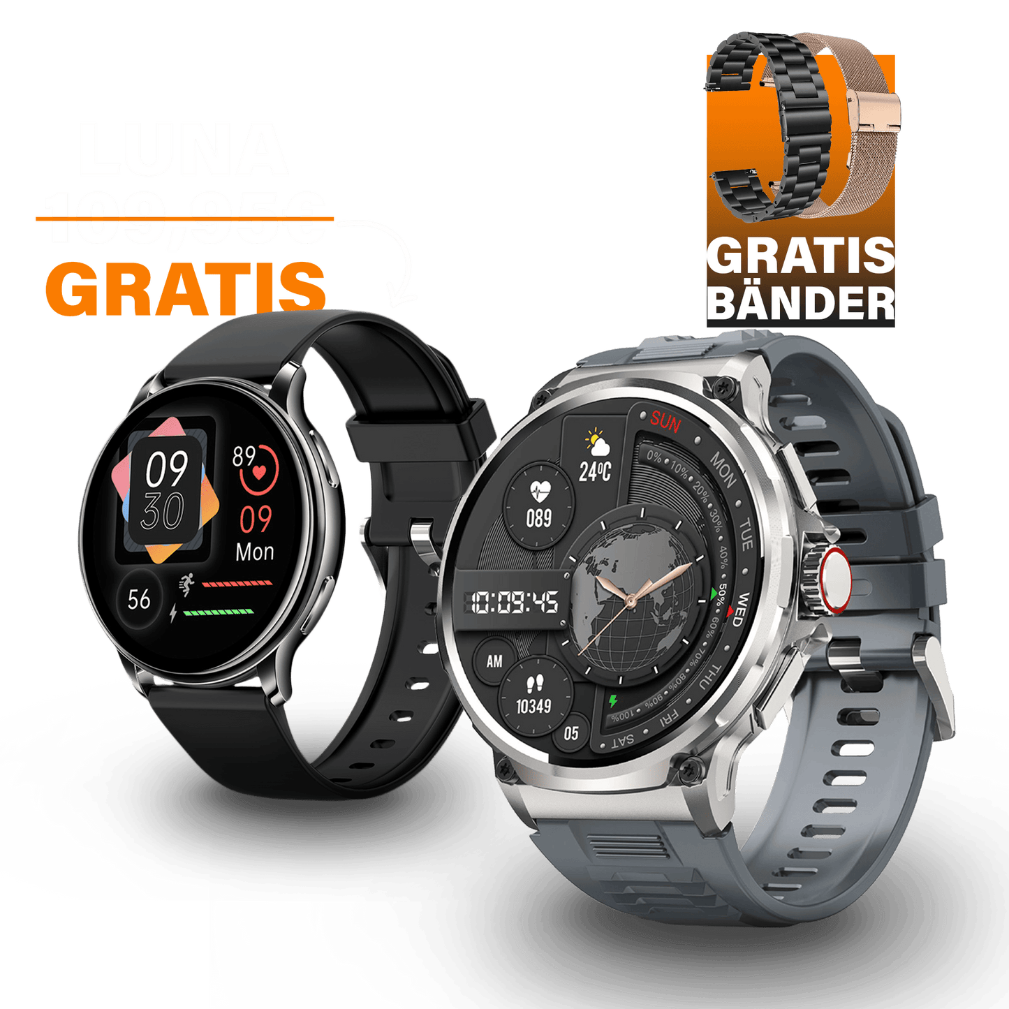 Zeus + Gratis Luna Smartwatch