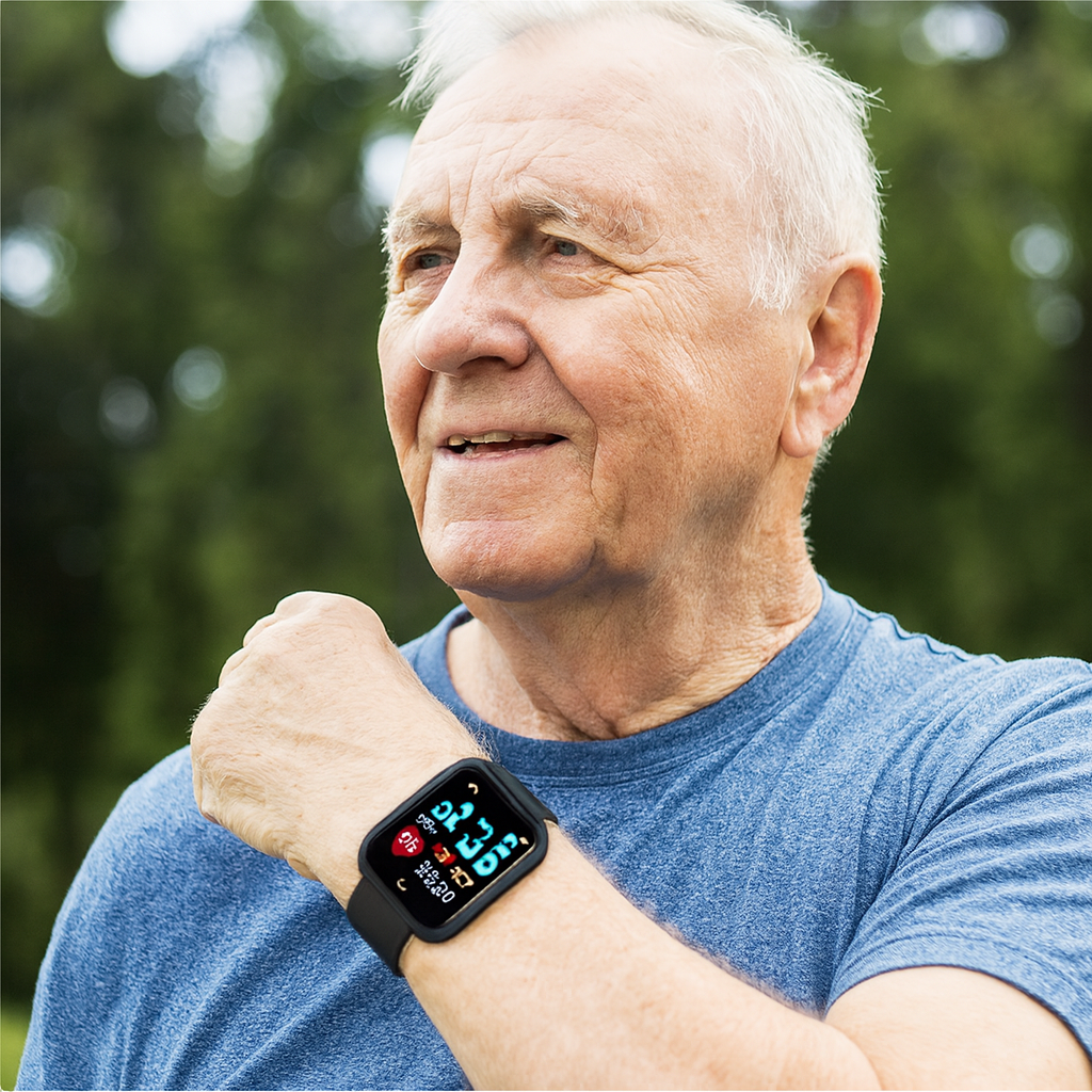 FitLife - Gesundheits u.-Fitness -Smartwatch (2025) - Sonderaktion 1+1 Gratis
