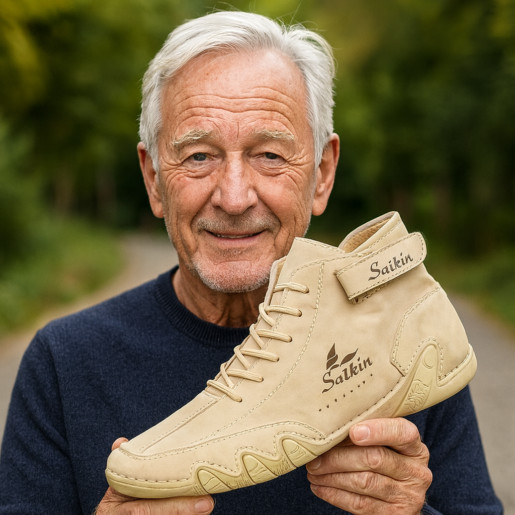 Alpaka - orthopädische, wasserdichte & rutschfeste Leder-Barfußschuhe für Entlastung bei Rückenschmerzen & Gelenkproblemen