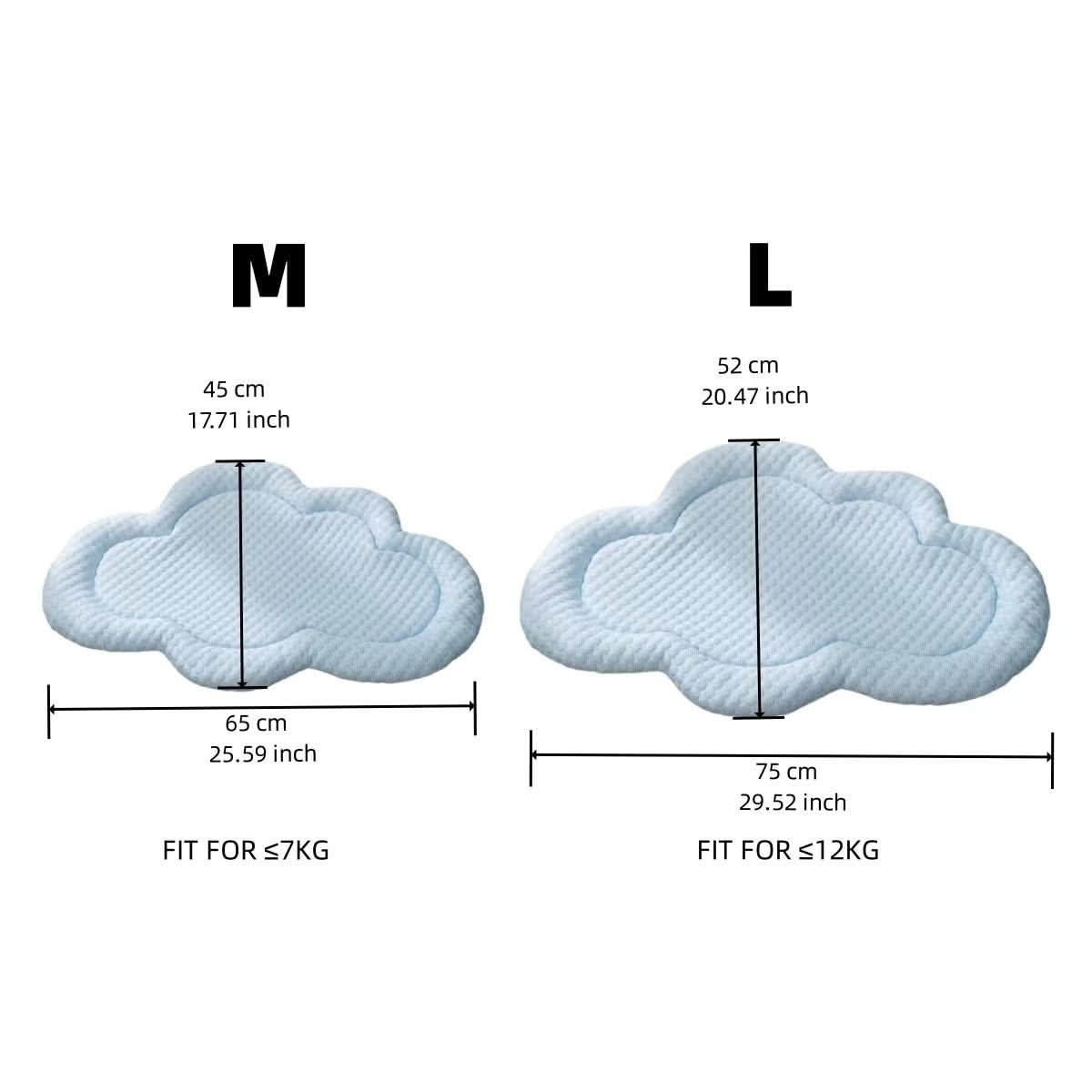Loopstep | Kühlende Haustiermatte in Wolkenform für Sommerkomfort