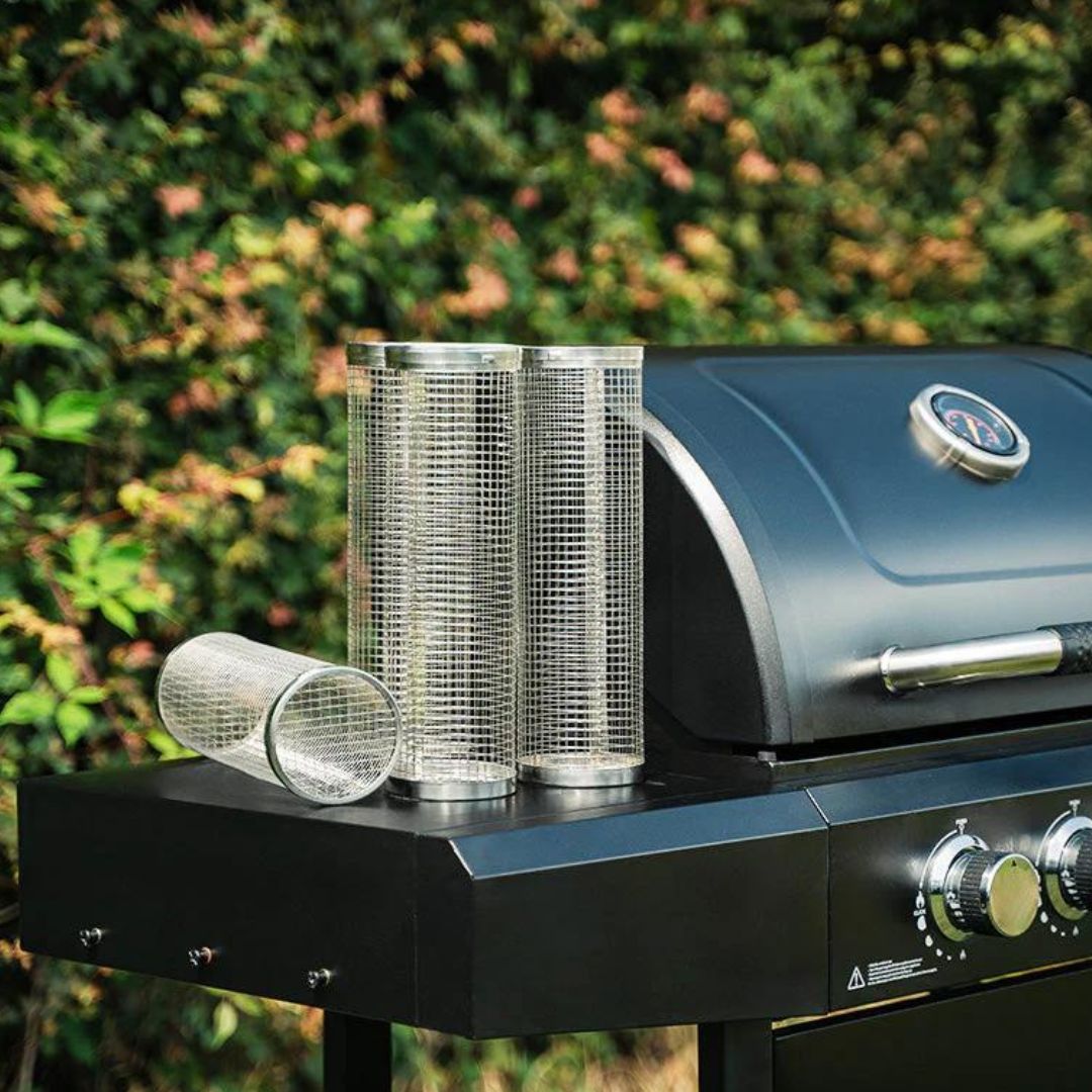 Grillkorb in Edelstahl-Ausführung für das perfekte Grillergebnis