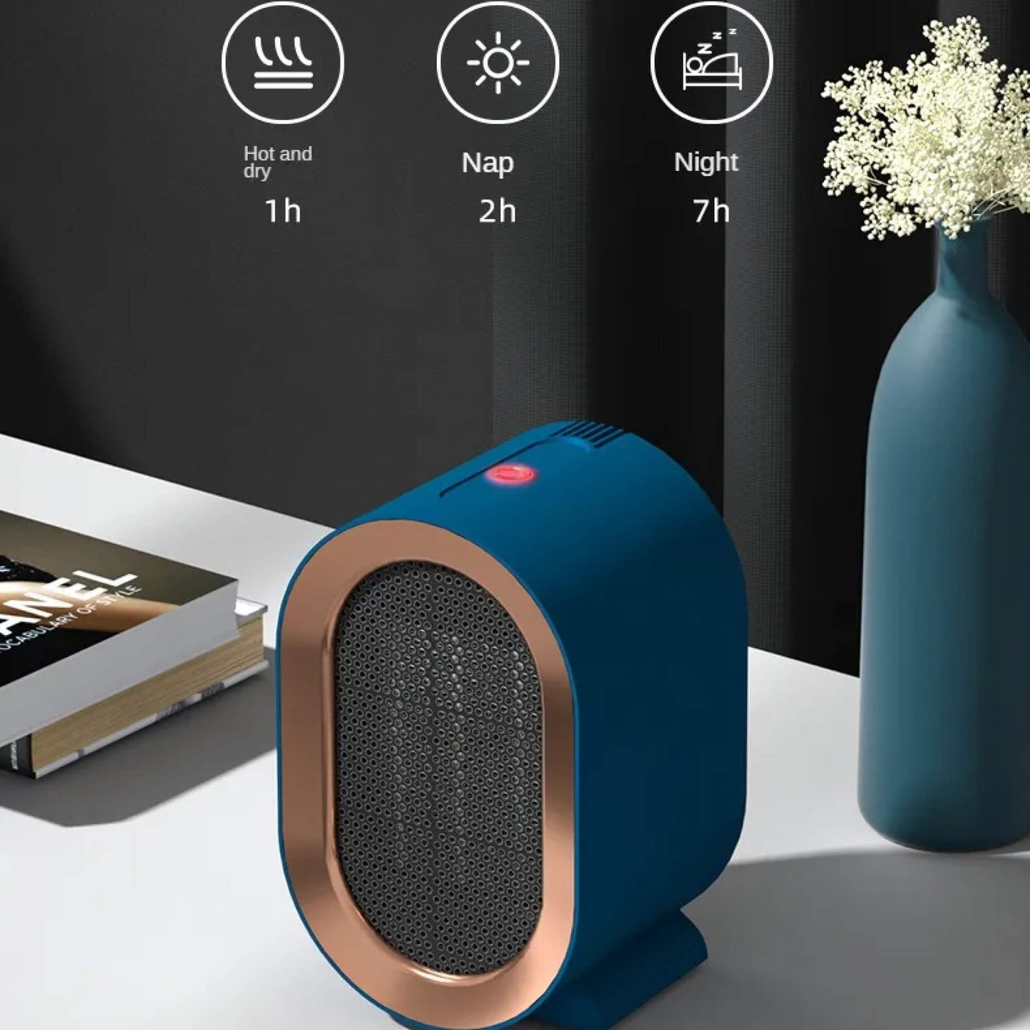 Loopstep | BreezeHeat | Kompakte Heizlüfter – Schnelles Heizen für Zuhause und Büro