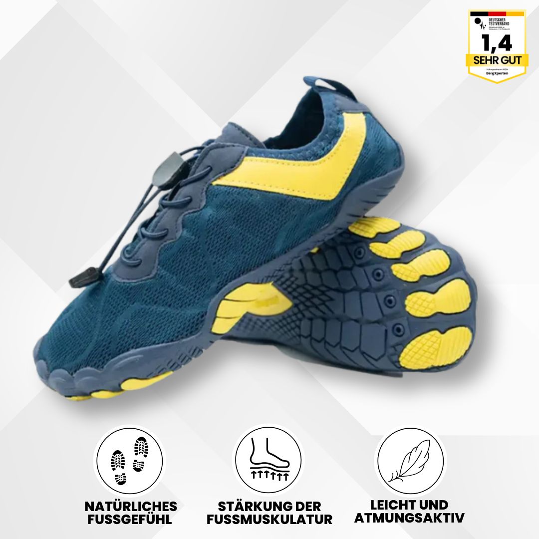 FreeStep - ergonomische, schmerzlindernde & wasserdichte Barfußschuhe