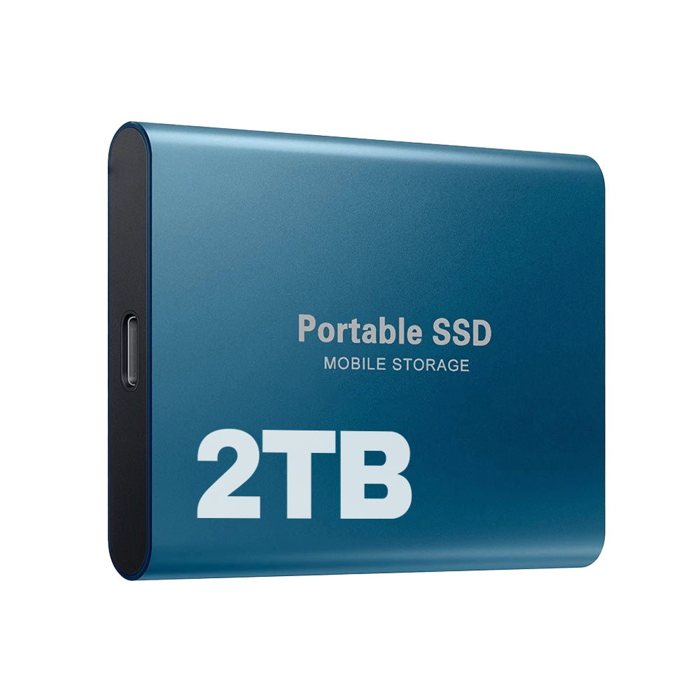 Tragbare SSD, kompakt, High-Speed Speicher für PC & Laptop