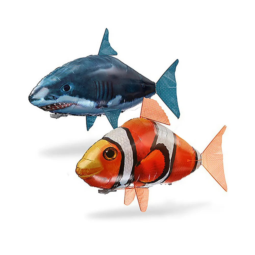 Loopstep | Aufblasbares Fernbedienungs-Hai Fisch Spielzeug
