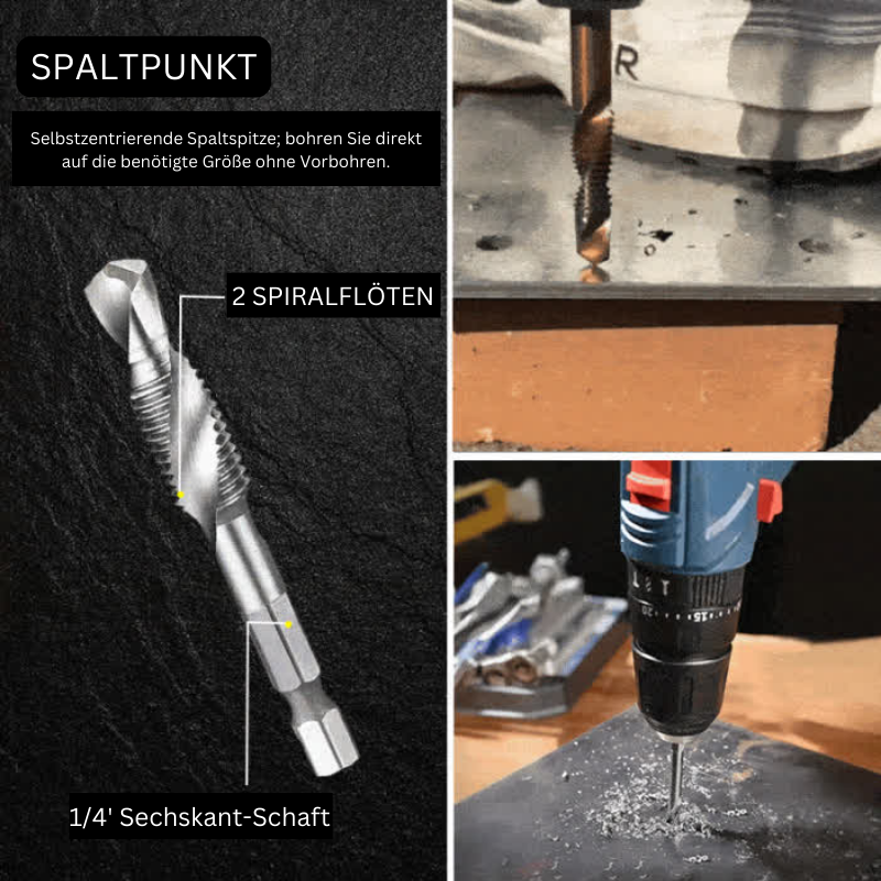 MasterDrill - Gewindebohrerset für alle Materialien 2.0