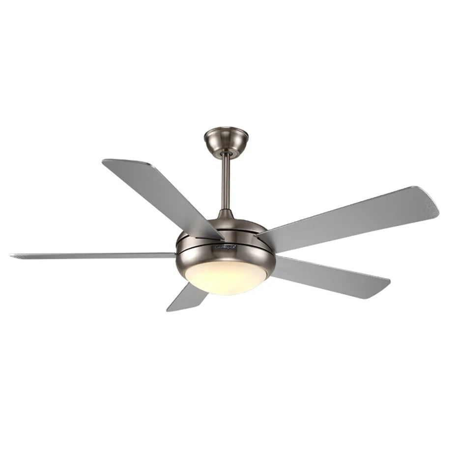 52-Zoll LED Deckenventilator, 5 Flügel, 6-Gang, energiesparend, Licht