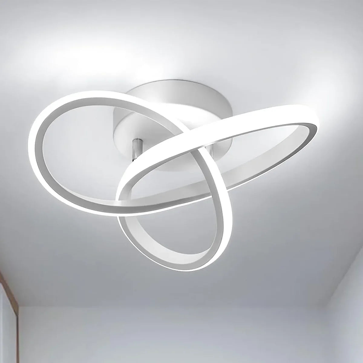 Moderne LED Deckenlampe, zeitgenössisch, Schlafzimmer & Wohnzimmer