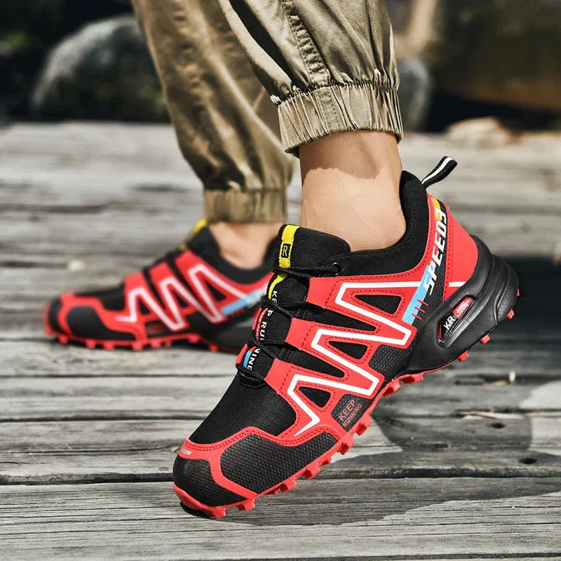 Herren Wanderschuhe, rutschfest, Outdoor Winterstiefel für Trekking
