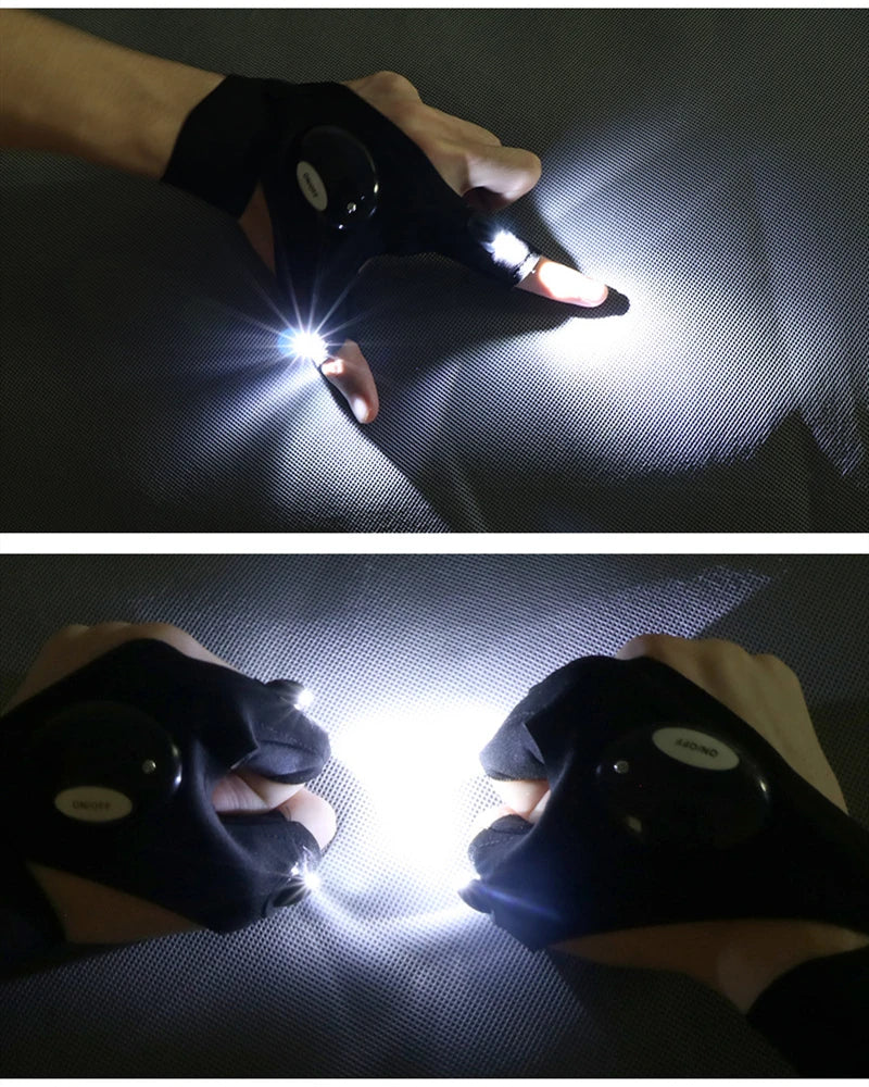 Loopstep | LED Taschenlampenhandschuhe