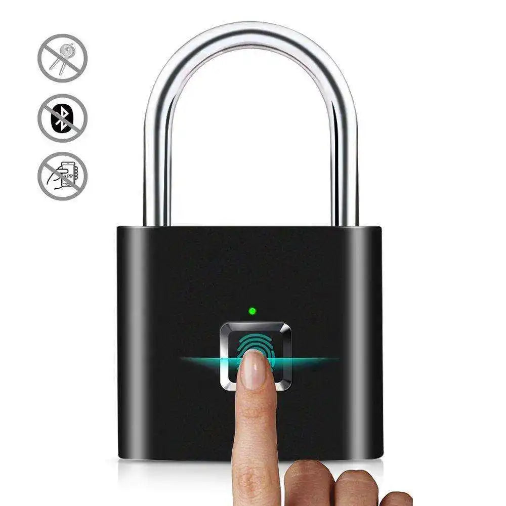 Intelligentes Fingerabdruck-Schloss, kabellos, USB, wasserdicht