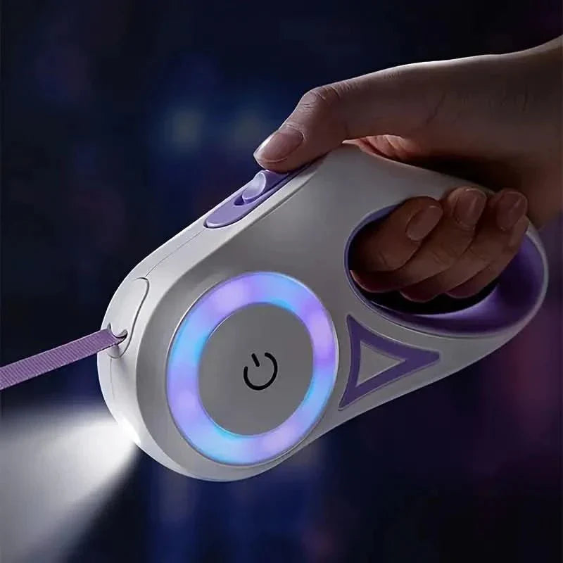 Loopstep | Leuchtende Hundeleine mit LED-Licht für sicheres Spazierengehen