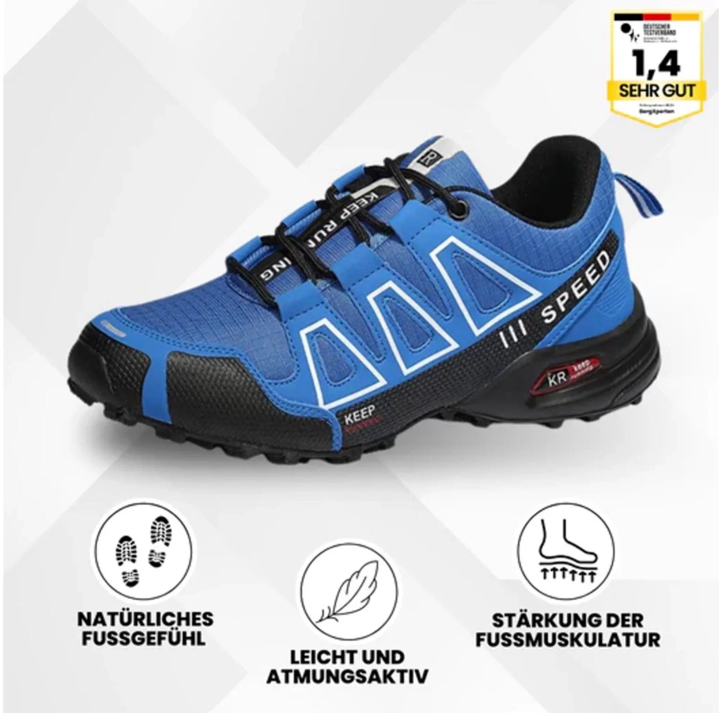 OrthoTrekking– Ergonomische Trekking u.-Wanderschuhe für Entlastung bei Rückenschmerzen & Gelenkproblemen
