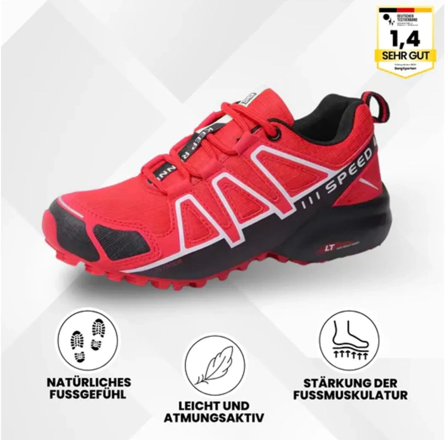 OrthoTrekking – Ergonomische & Gesunde Trekking u.-Wanderschuhe für besseren Schlaf