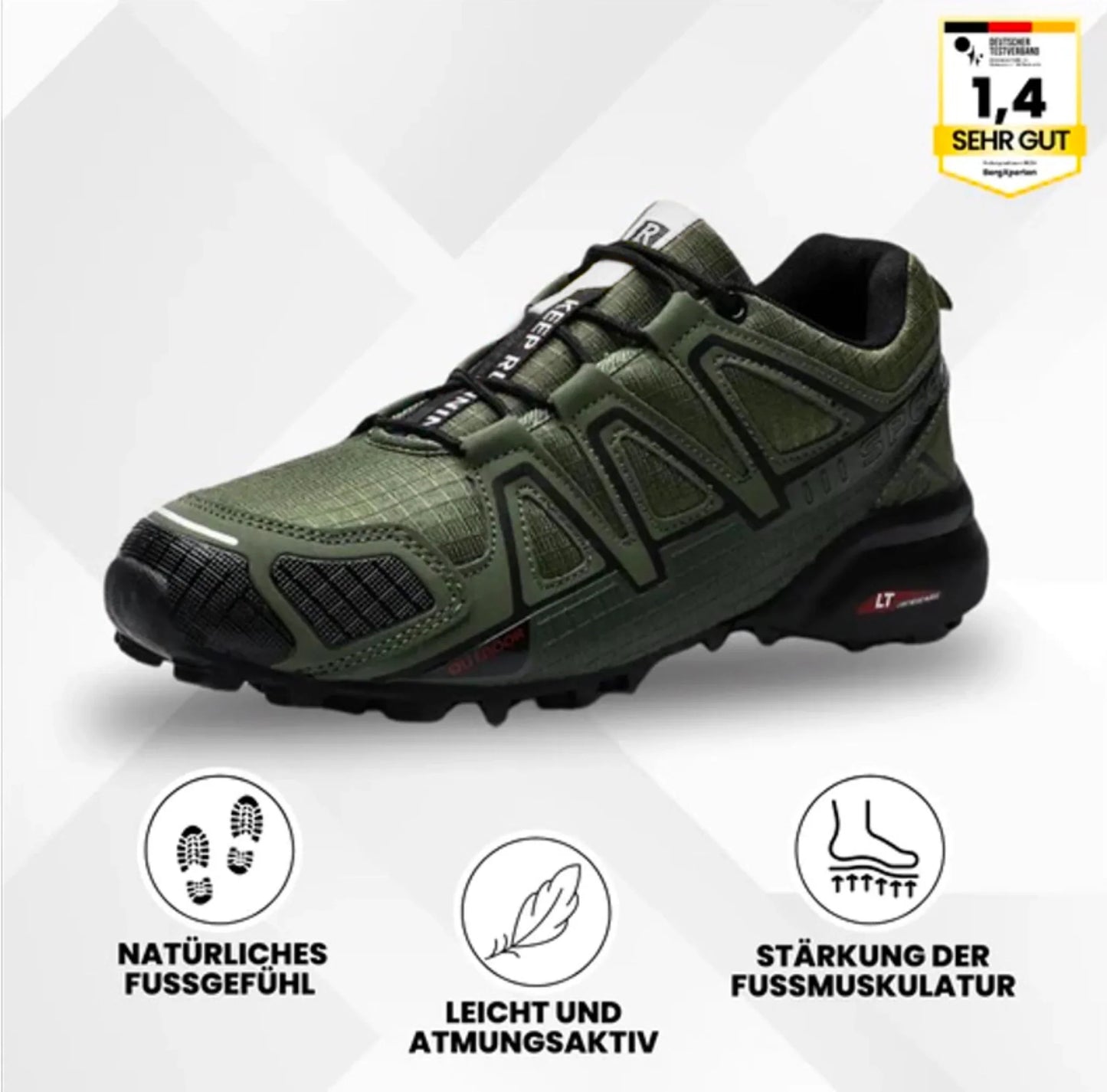 OrthoTrekking – Ergonomische & Gesunde Trekking u.-Wanderschuhe für besseren Schlaf
