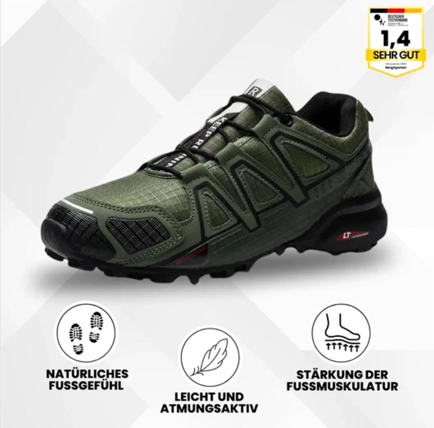 OrthoTrekking Fit – Gesunde Trekking u.-Wanderschuhe für mehr Bewegung & Gewichtsverlust