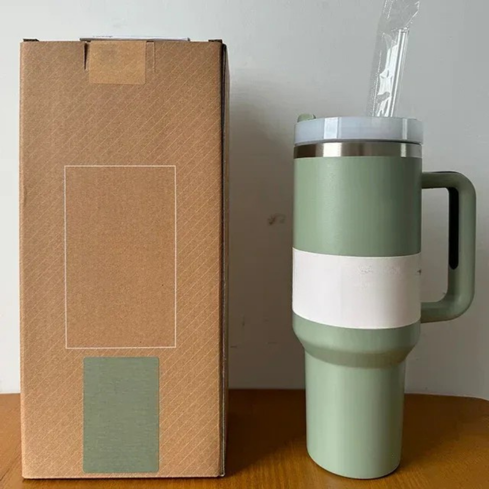 Reisebecher Edelstahl, auslaufsicher, Thermo Trinkbecher