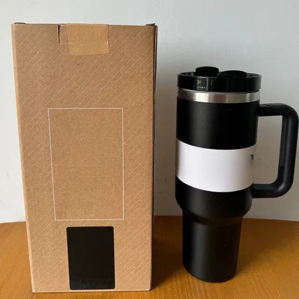 Reisebecher Edelstahl, auslaufsicher, Thermo Trinkbecher