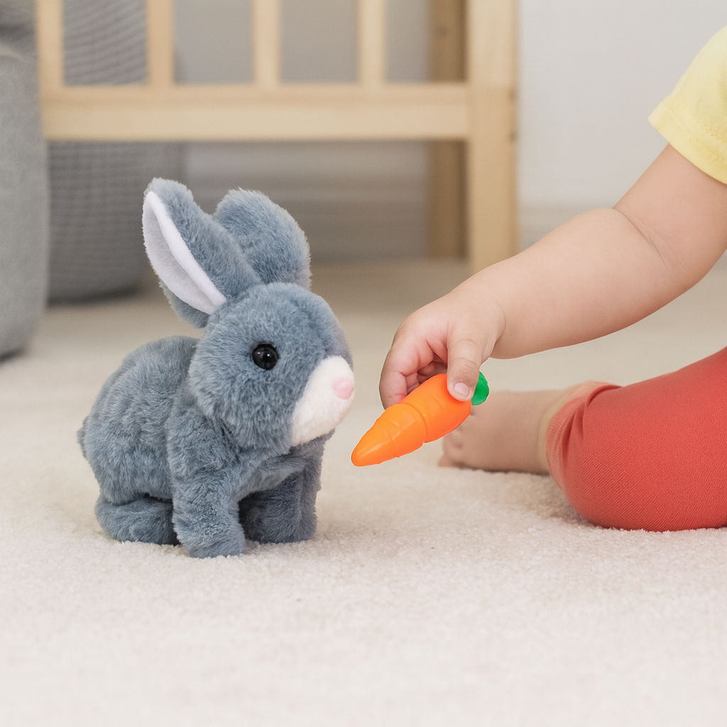Plüsch Häschen Spielzeug, weiches Hoppel-Kaninchen