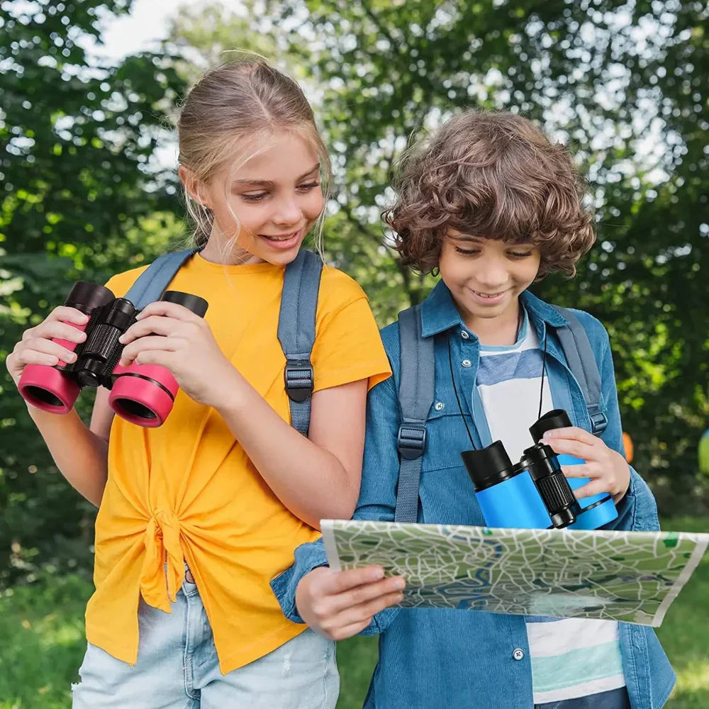 Kinder Fernglas, kompakt, Outdoor Abenteuer, gummierter Griff