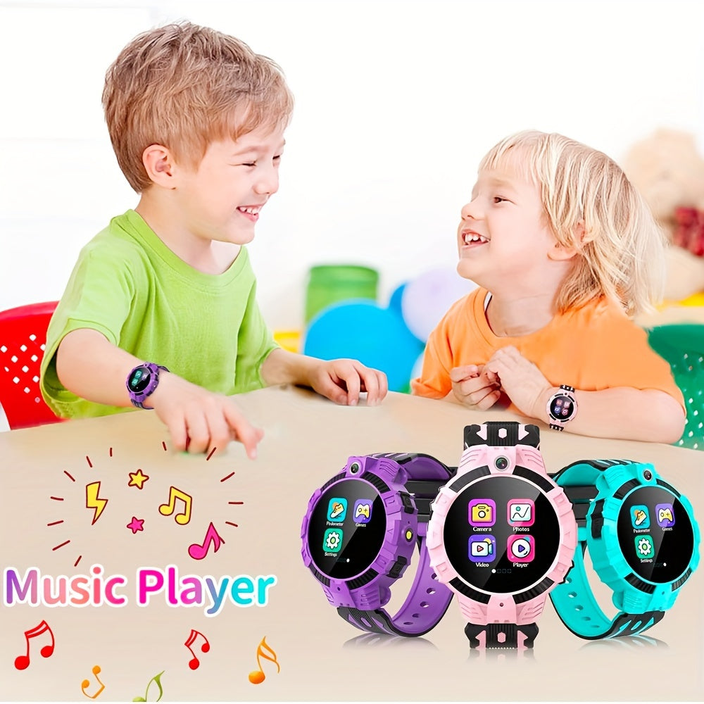 Kinder Smartwatch, Touchscreen, Kamera, USB wiederaufladbare Batterie