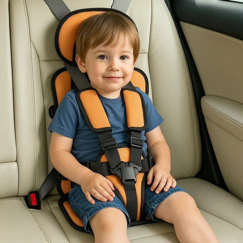 Kindersitz | Faltbarer Reisesitz für unterwegs | Schnell montiert mit Gurtsystem | GoSeat