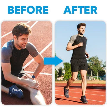 Loopstep | Knie-Massagegerät mit Wärmebehandlung | Schmerztherapie & Gelenkerholung - Tragbare beheizte Knie-Massage für Komfort & Mobilität