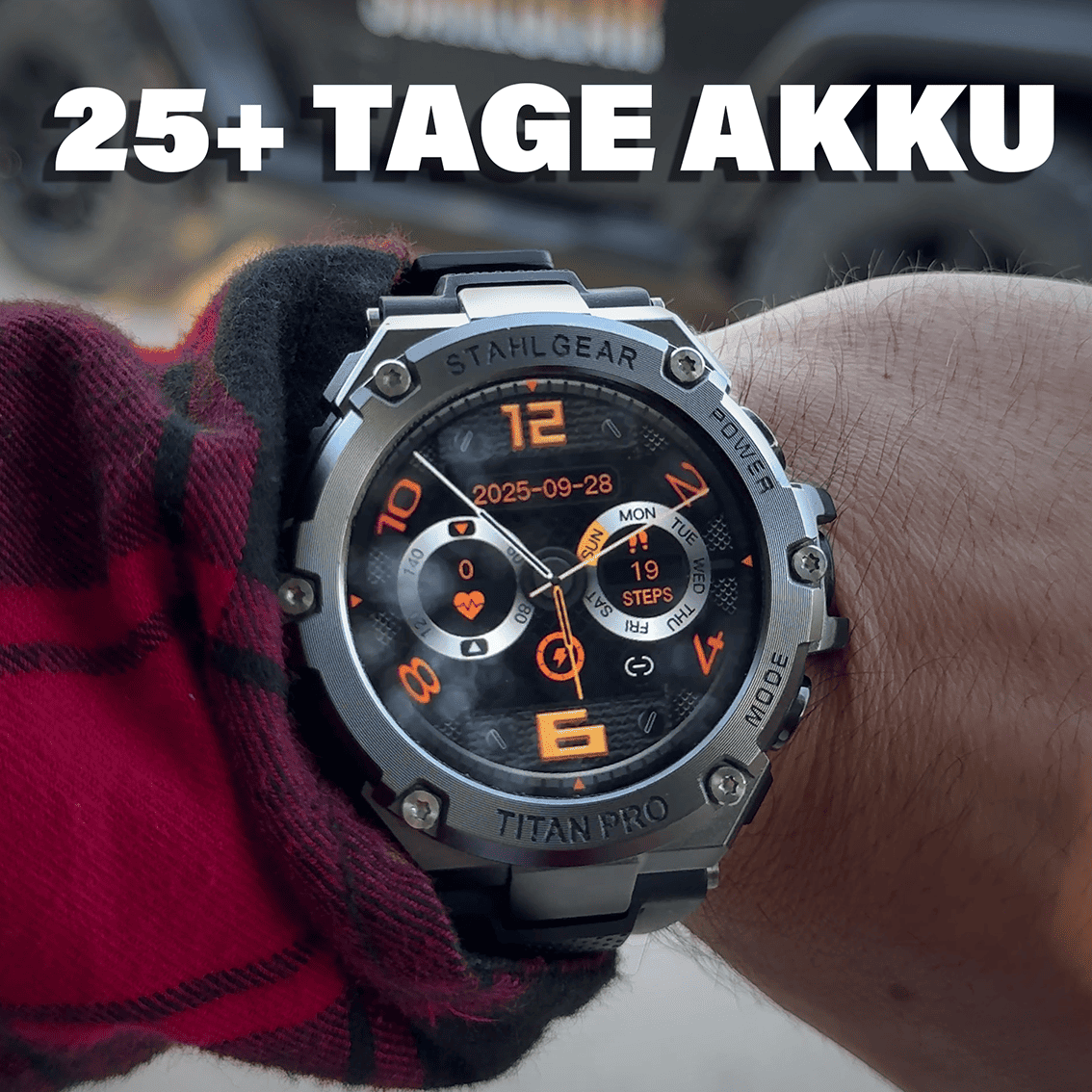 Titan Pro Zubehör Packet + Gratis Smartwatch