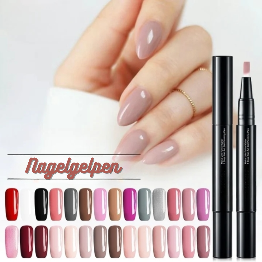 Nagelgel | Präzise Nail Art mit Gel Farbe | Schnell trocknend und langhaltend | NailFlex