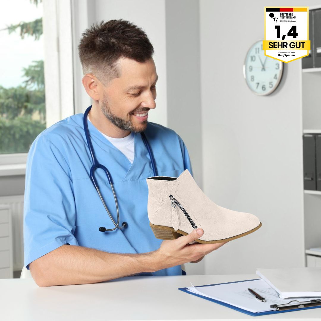 OrthoStep – Ergonomische Schmerzlinderungs-Stiefeletten mit ergonomischer Unterstützung - Sonderaktion 1+1 Gratis