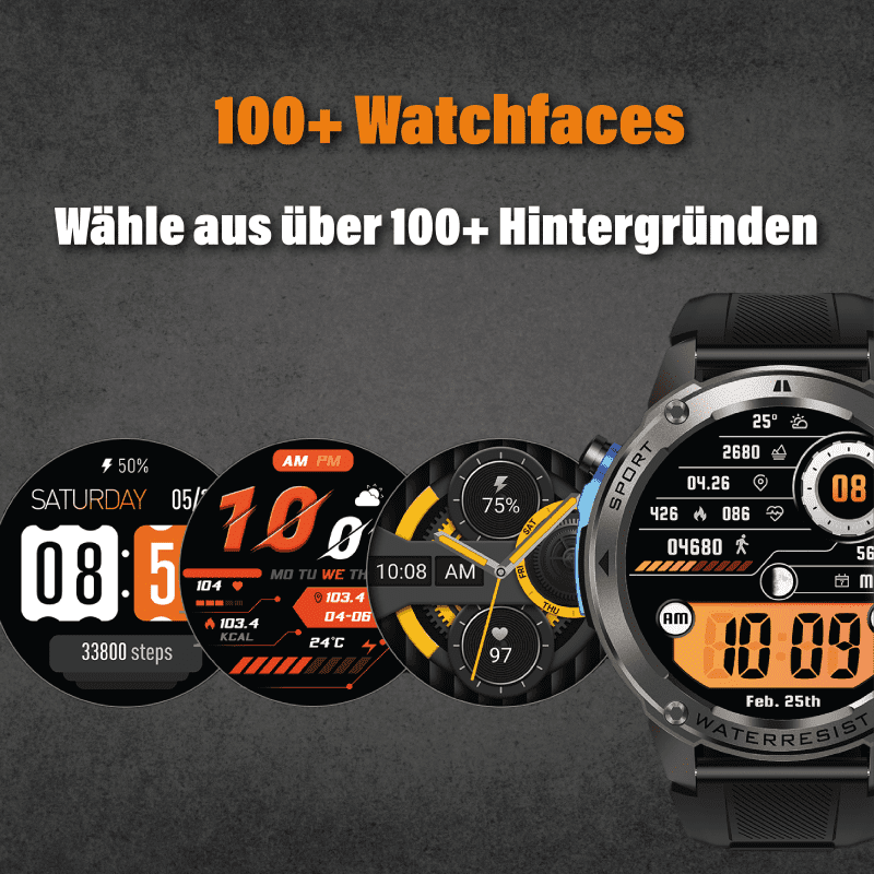 Odin Zubehör Packet + Gratis Smartwatch