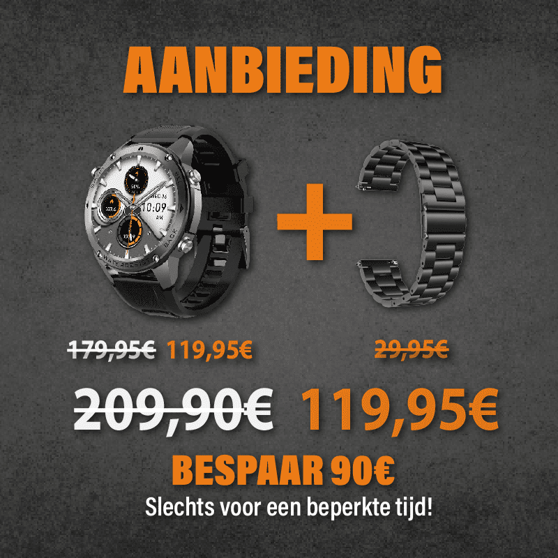 Odin met Gratis Smartwatch