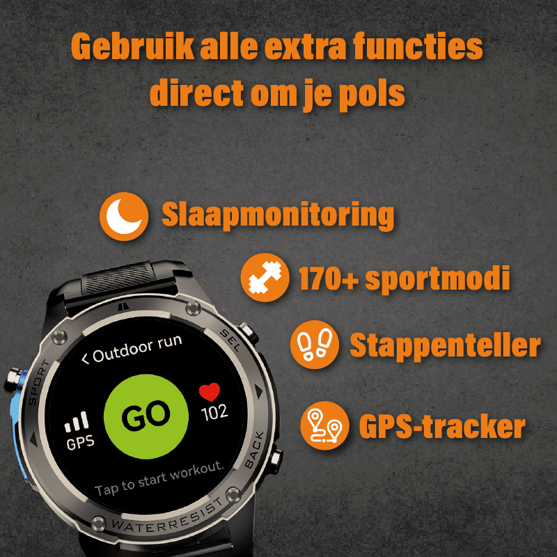 Odin met Gratis Smartwatch