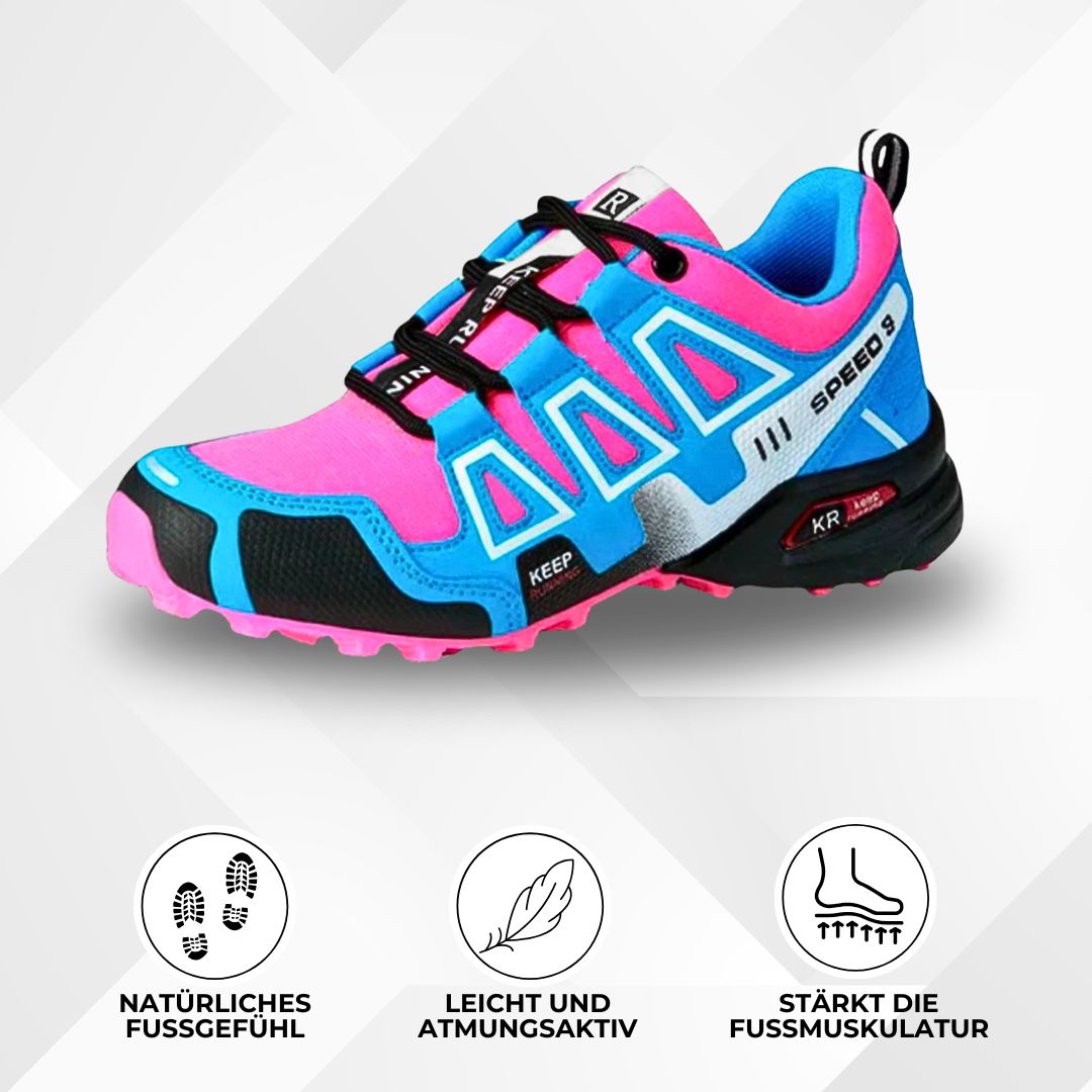 OrthoTrekking - rutschfeste, wasserdichte & ergonomische Wanderschuhe