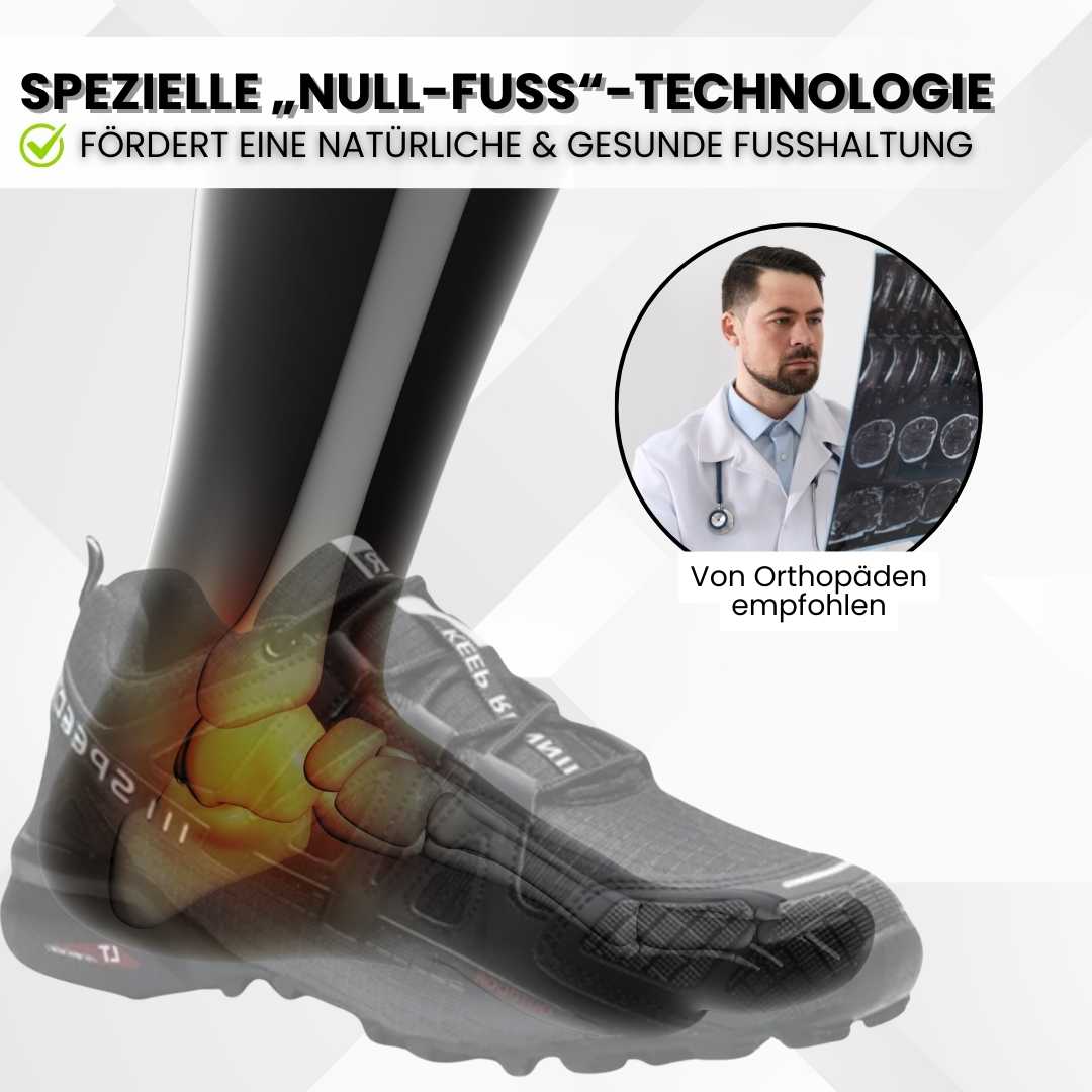 OrthoTrekking – Ergonomische & Gesunde Trekking u.-Wanderschuhe für besseren Schlaf