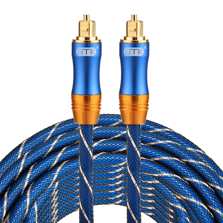 Loopstep | EMK LSYJ-A 10m OD6.0mm vergoldetes Metallkopf Toslink männlich zu männlich digitales optisches Audiokabel
